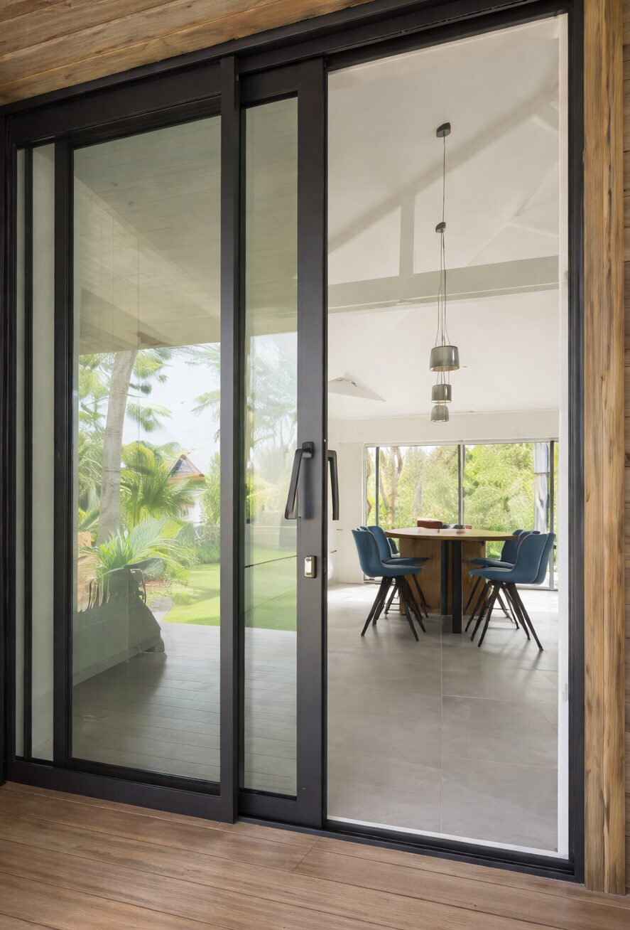 Baie vitrée aluminium Gamme Standard