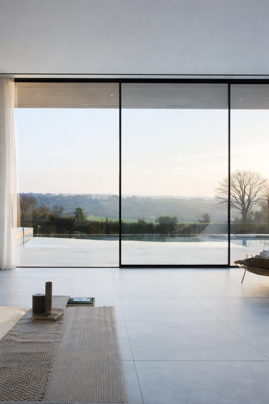 Baie vitrée aluminium Gamme Minimaliste